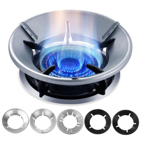 2 Pcs Energy Saving Gas Stove Cover + 2 Pcs Magic Majoni